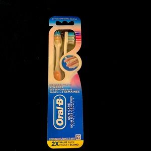 2pack Oral -B Gum Care Extra Soft Toothbrushes